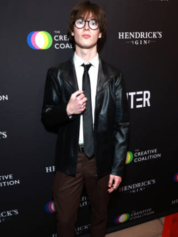 Kale Culley NEXTGEN Young Hollywood Celebration Black Leather Jacket