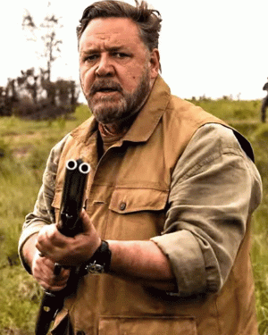 Kraven the Hunter (2023) Russell Crowe Brown Cotton Vest