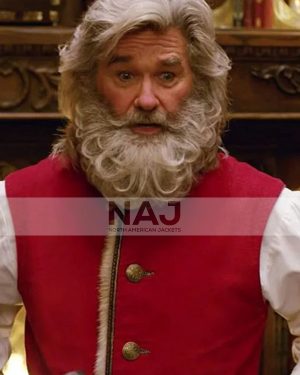 Santa Claus The Christmas Chronicles Kurt Russell Red Vest