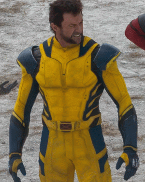 Logan Deadpool 3 (2024) Hugh Jackman Yellow Costume Jacket
