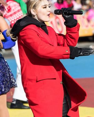 100th Thanksgiving Day Meg Donnelly Red Coat