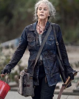 The Walking Dead S10 Carol Pelestier Blue Denim Jacket