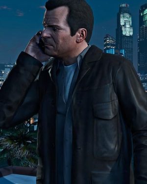Michael Townley Video Game Grand Theft Auto V Ned Luke Black Jacket