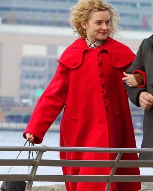 TV Series Modern Love Julia Garner Red Coat