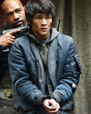 Monty Green TV Series The 100 Blue Bomber Jacket