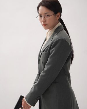 Moving Tv Series Han Hyo-joo Grey Blazer