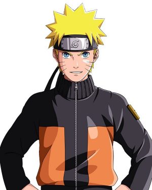 Naruto Uzumaki Cosplay Costume Jacket