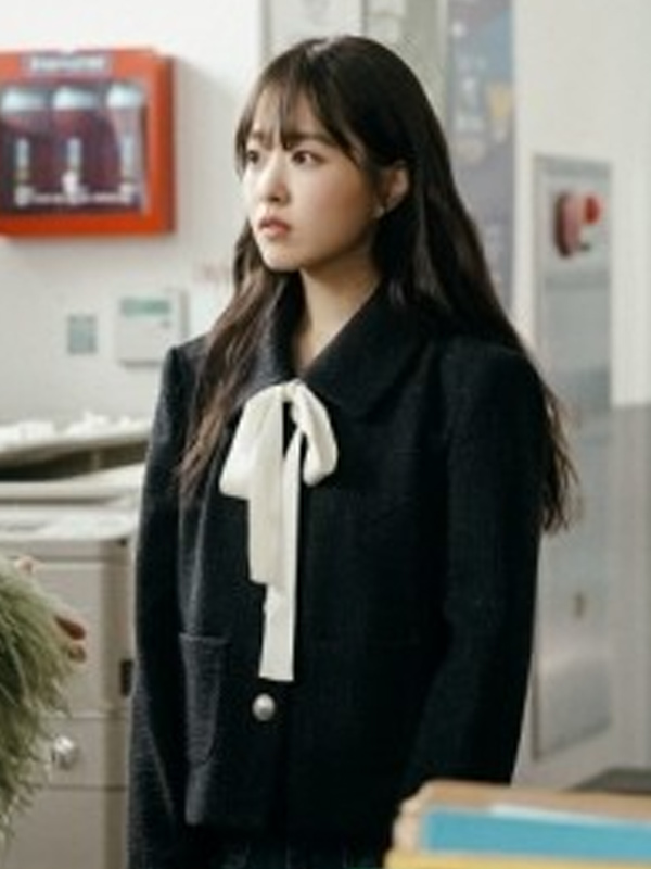Park Bo-young Strong Girl Nam-soon Tv Series Do Bong-soon Black Wool Jacket