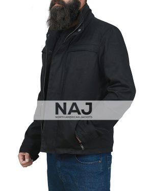 Punisher Jon Bernthal Black Cotton Jacket