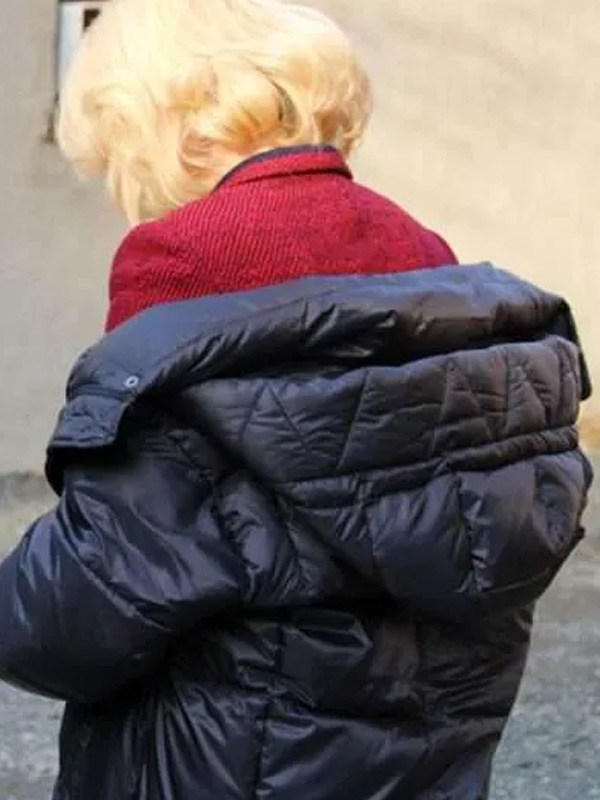 Rebecca Eileen Anne Hathaway Puffer Trench Coat