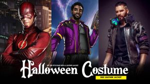 Set The Style Bar With a leather jacket halloween costume collection.