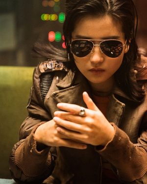 Space-Sweepers-Kim-Tae-Ri-Brown-Jacket