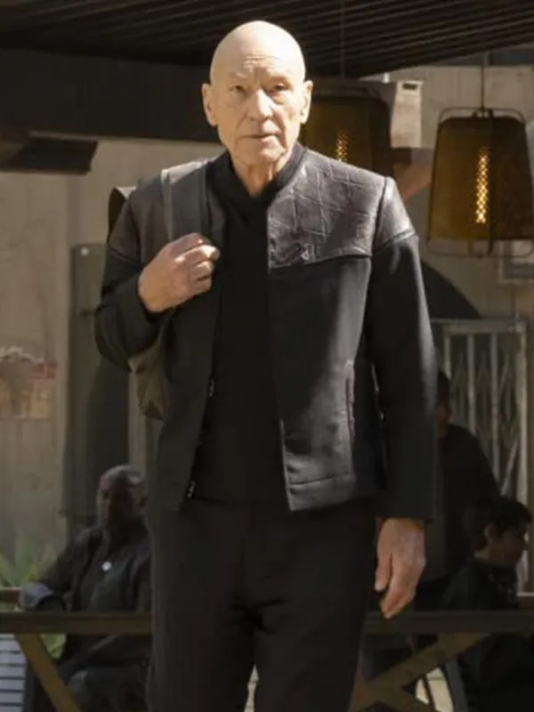 Star Trek: Picard 2020 Jean-Luc Picard Black Jacket