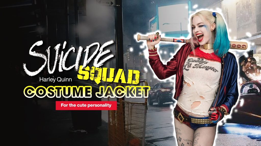Suicide Squad Harley Quinn Costume Jacket For the cute personality