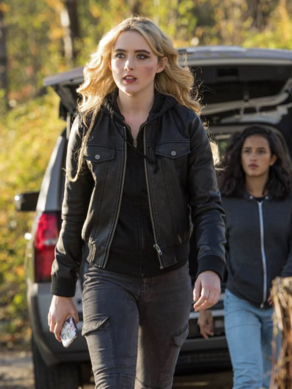 Kathryn Newton Supernatural S13 Leather Jacket