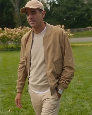 Bobby Cannavale The Watcher Dean Brannock Brown Leather Jacket