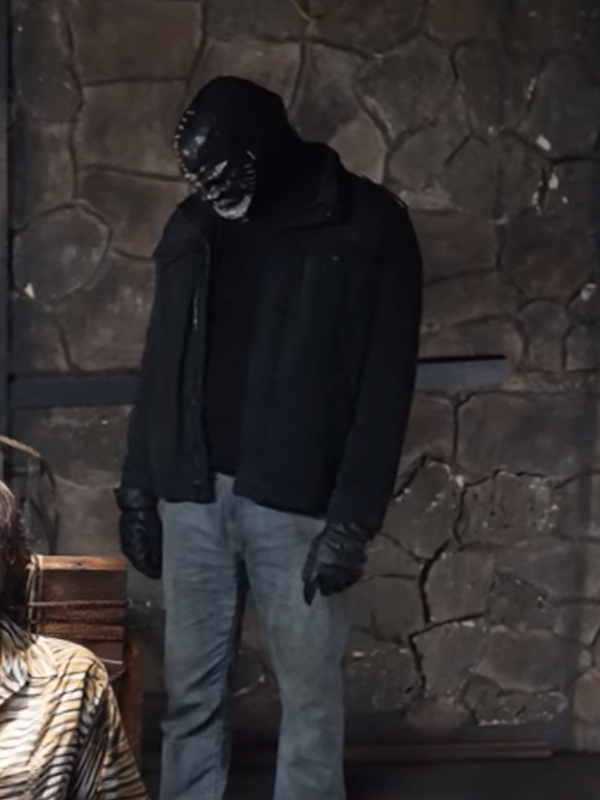 Masked Man The Blackening Black Cotton Jacket