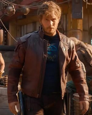 The Guardians of the Galaxy Holiday Special Chris Pratt Leather Jacket