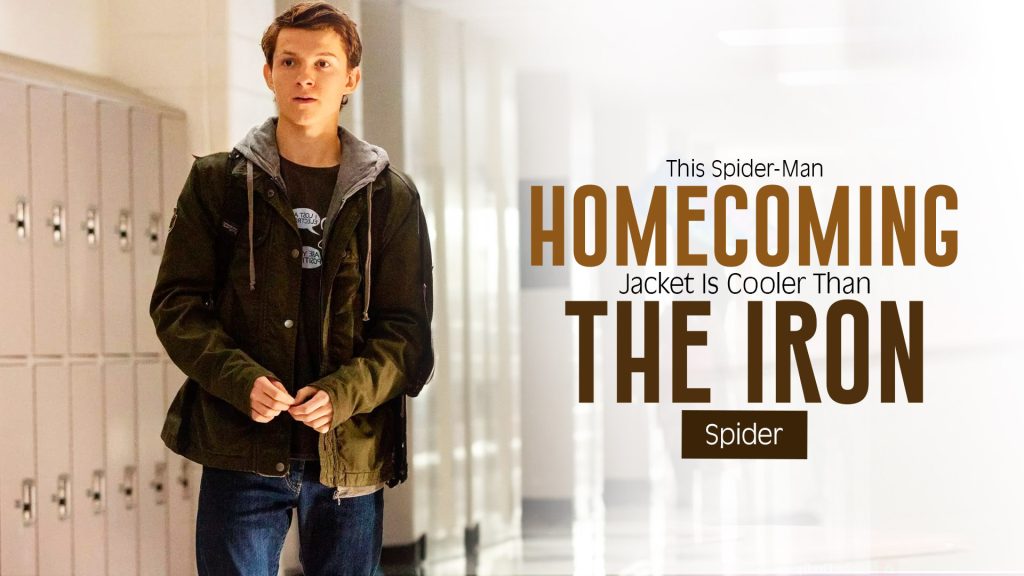 This Spider-Man Homecoming Jacket Is Cooler Than The Iron Spider