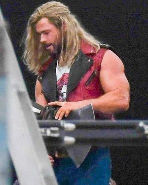 Thor Love and Thunder Chris Hemsworth Thor Leather Vest