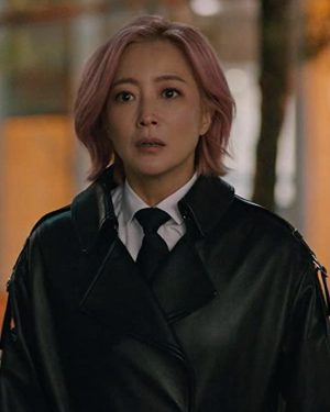 Kim Hee-seon Tomorrow 2022 Leather Jacket