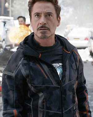 Tony Stark Avengers Infinity War Robert Downey Jr Cotton Jacket