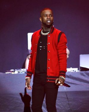 Interscope Records Tory Lanez Red Jacket