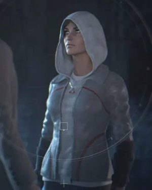 Assassin's Creed Syndicate Galina Voronina Gray Leather Jacket