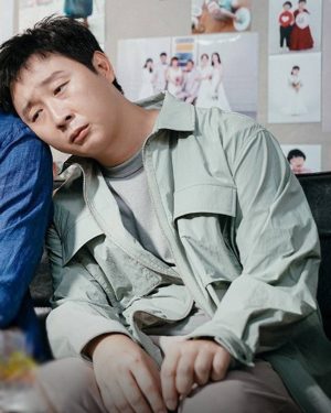 Kim Gi-du Strong Girl Nam-soon Hwang Geum-dong Grey Cotton Jacket