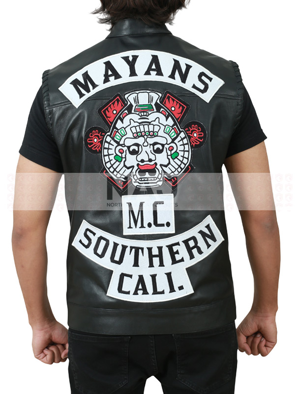 Southern Cali Mayans MC Leather Vest